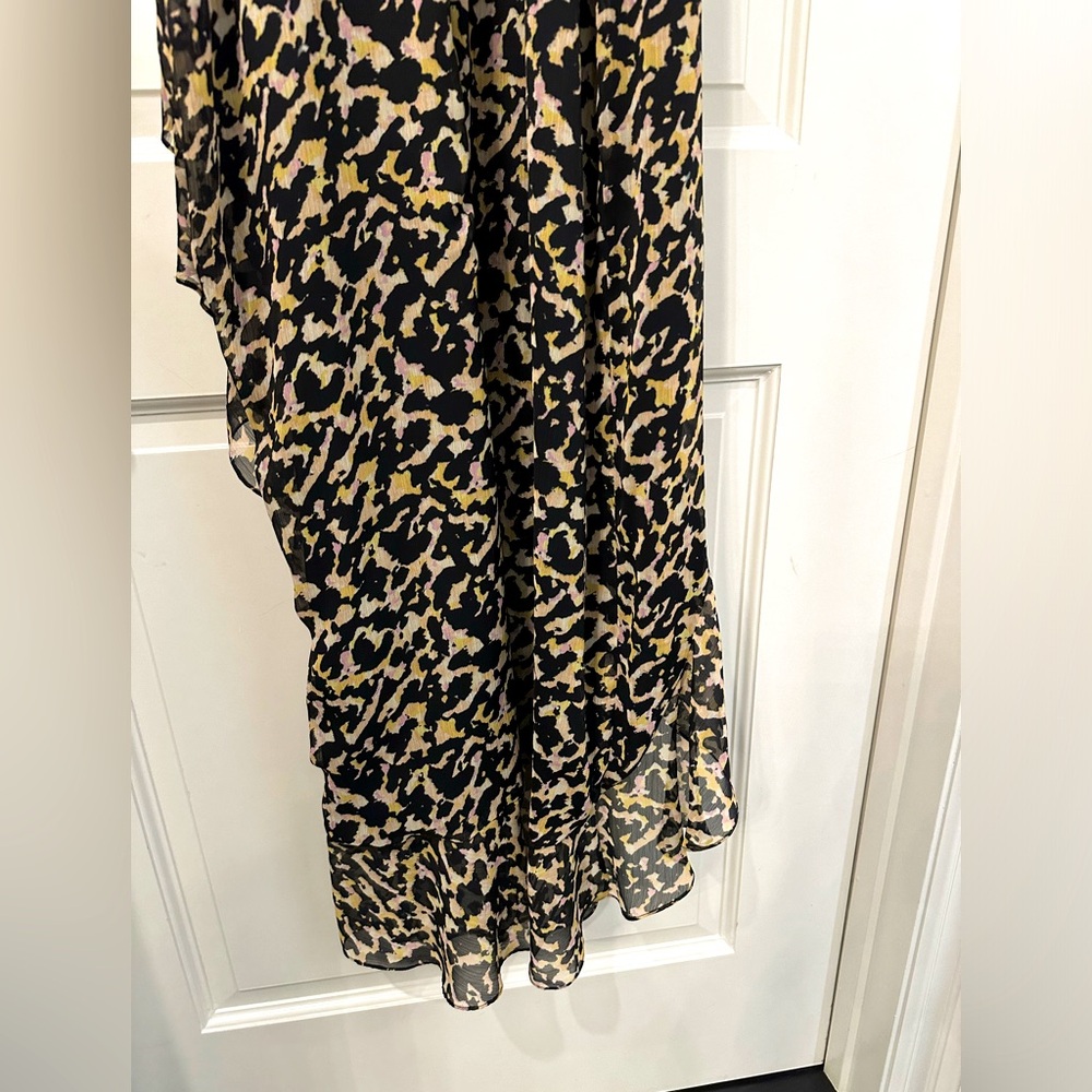 NWT Amanda Uprichard Eden gown leopard print - Picture 12 of 17